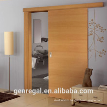 Classic design wooden interior sliding door